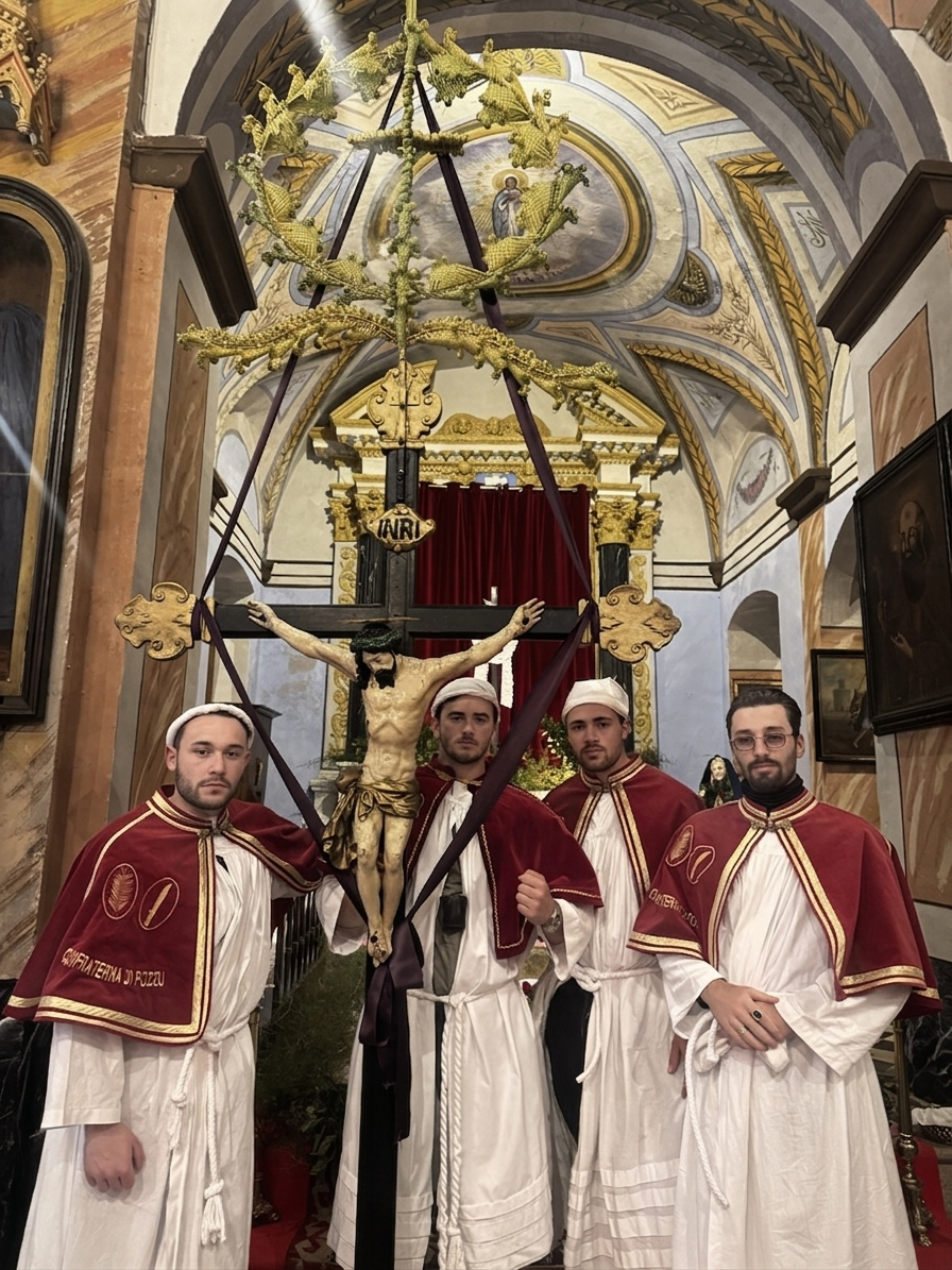 Confrérie en procession